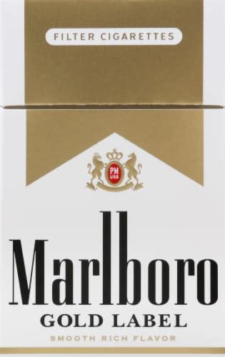 They are not allowed to lable them as light or ultralight because some consumers could perceive those as less harmful. . What is the difference between marlboro gold label and marlboro gold pack